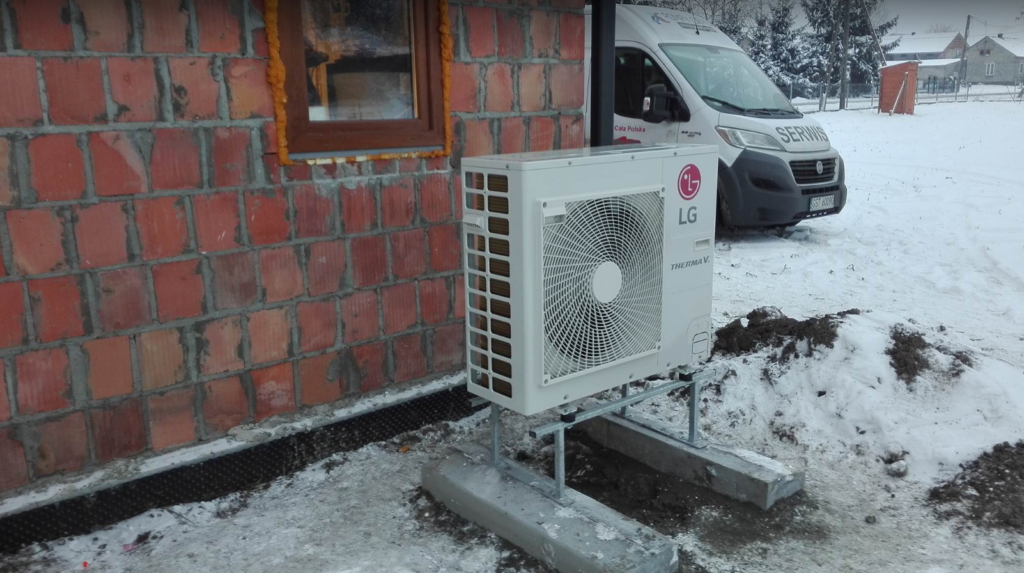 Pompa ciepła Kazimierza Wielka LG Therma V 9 kW