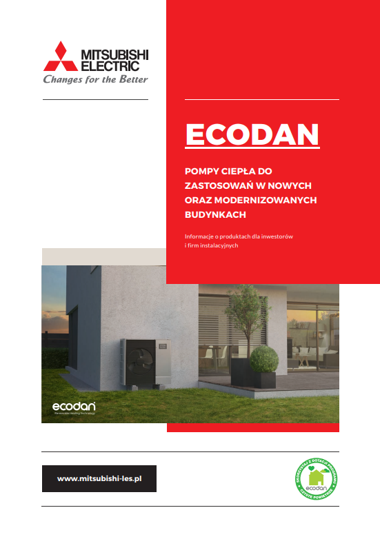 Pompy ciepła Mitsubishi Ecodan